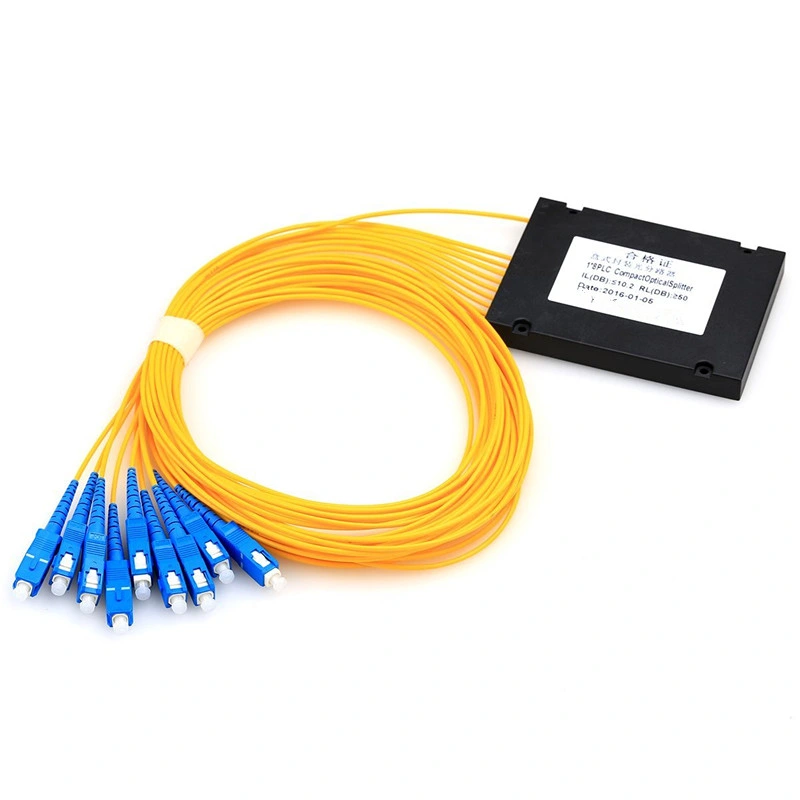 Single Mode Fiber Optic ABS Box Module 2 X32 Coupler PLC Splitter