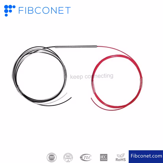 Divisor ótico 50 da relação do acoplador da fibra do divisor ótico de FTTH: 50 ~ 99: 1 acoplador de Fbt