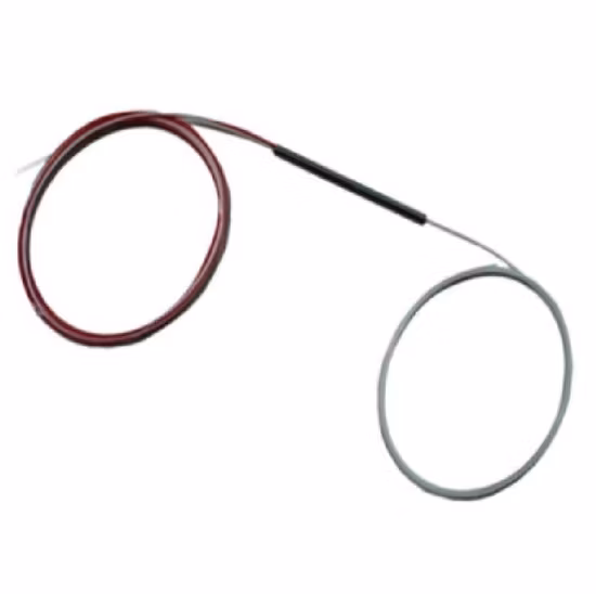 1*2 Acoplador Fbt de fibra óptica com tubo de aço